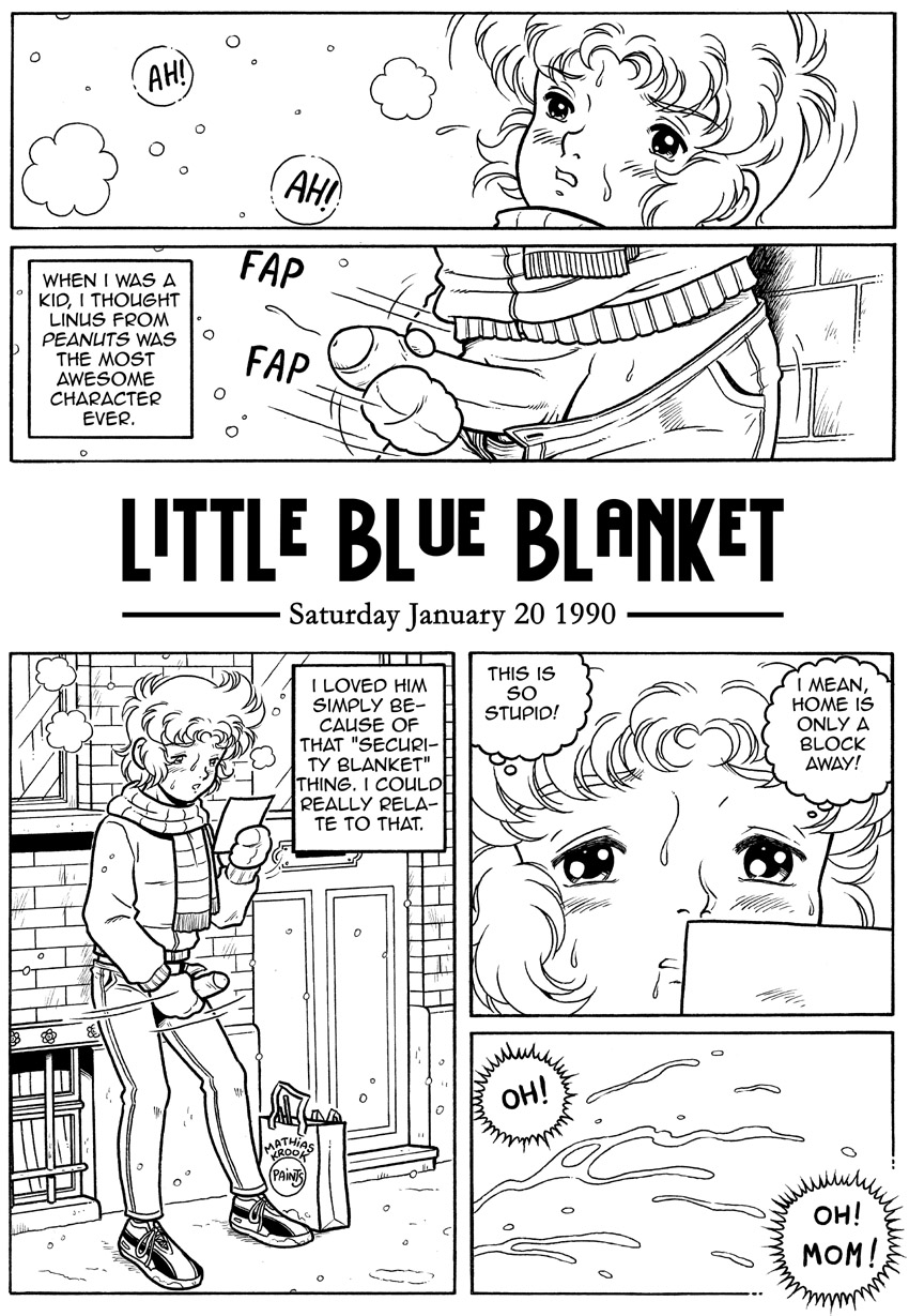 Little Blue Blanket page 1 full