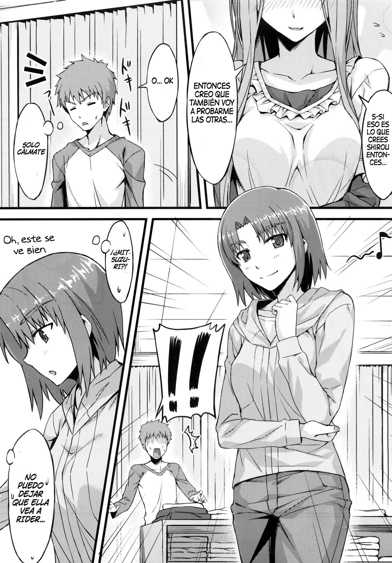 Rider-san to Shichakushitsu. | En el vestuario con Rider-san page 6 full