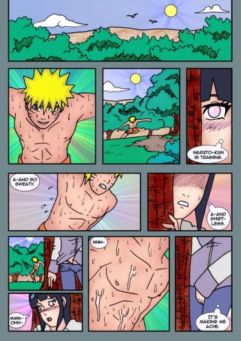 [MattWilson83] Help him train, Hinata (Naruto) [Colorized] cover