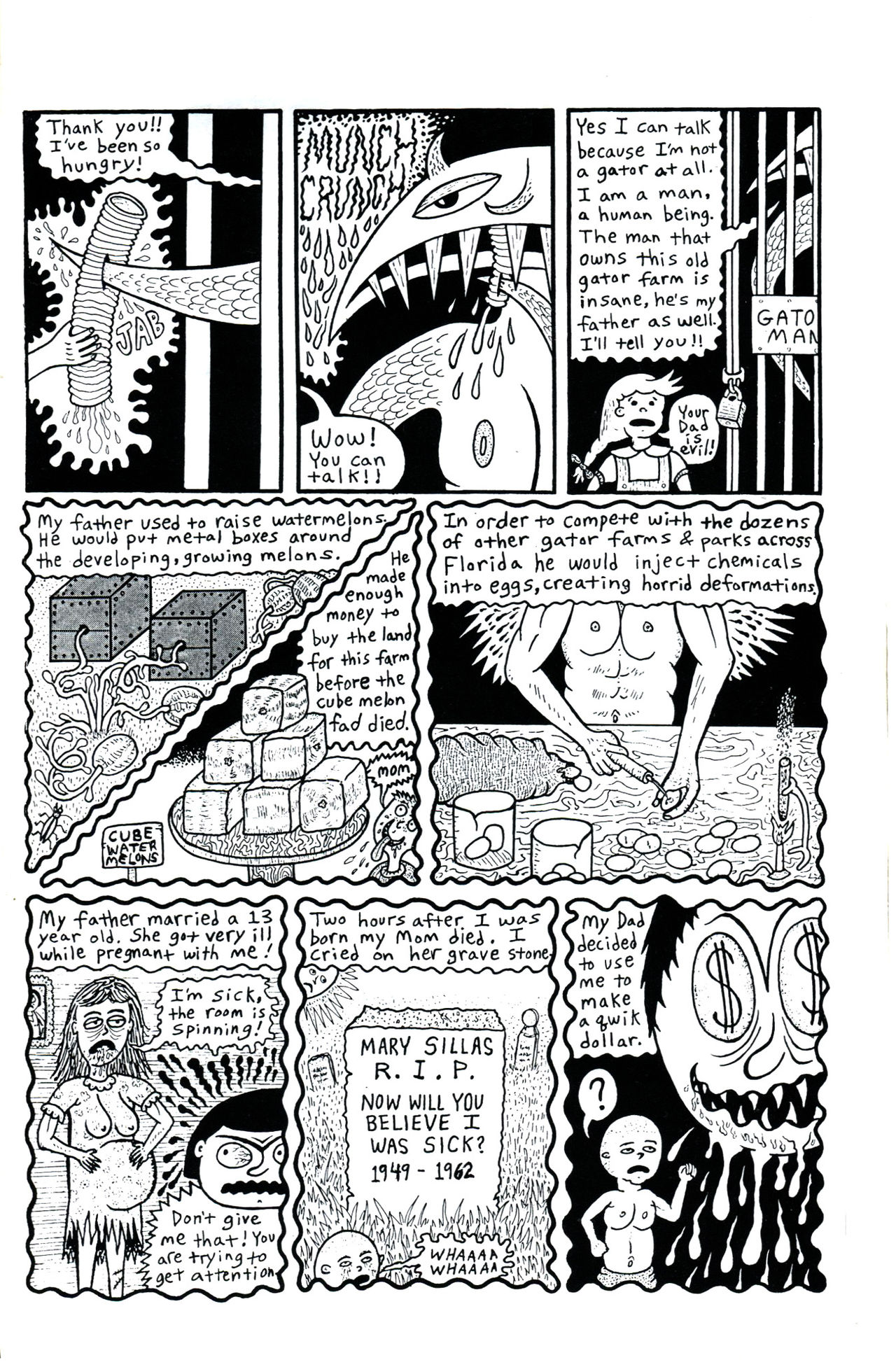 Mike Diana - Superfly #2 page 8 full