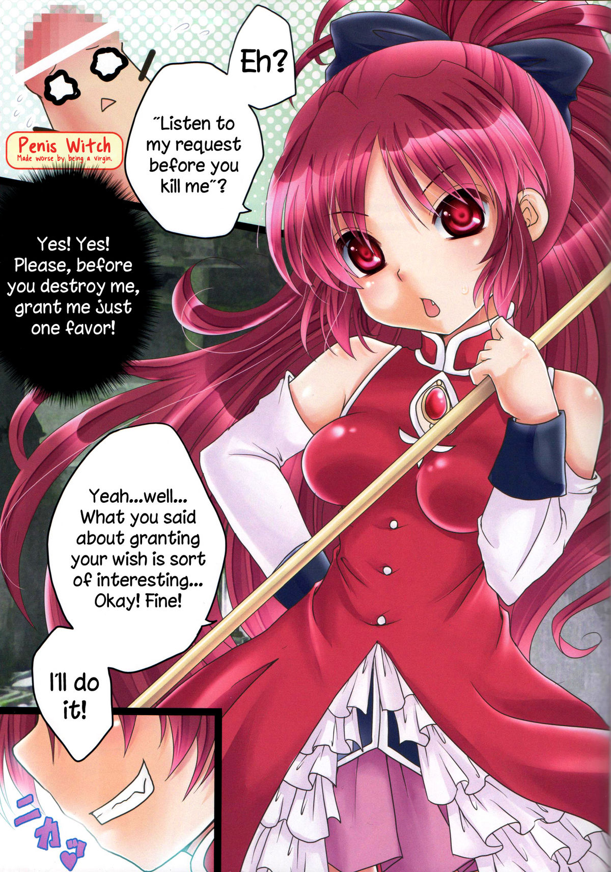 Boku wa Warui ××××× no Majo. | I'm a Naughty Penis Witch page 2 full