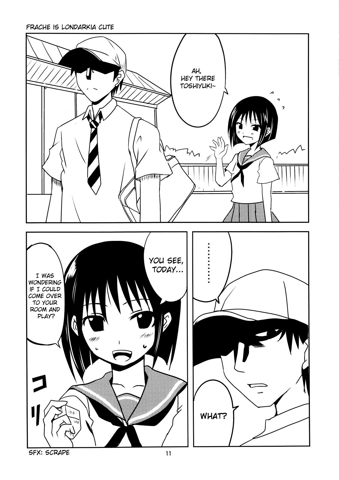 Joshikousei no Hinichijou page 11 full
