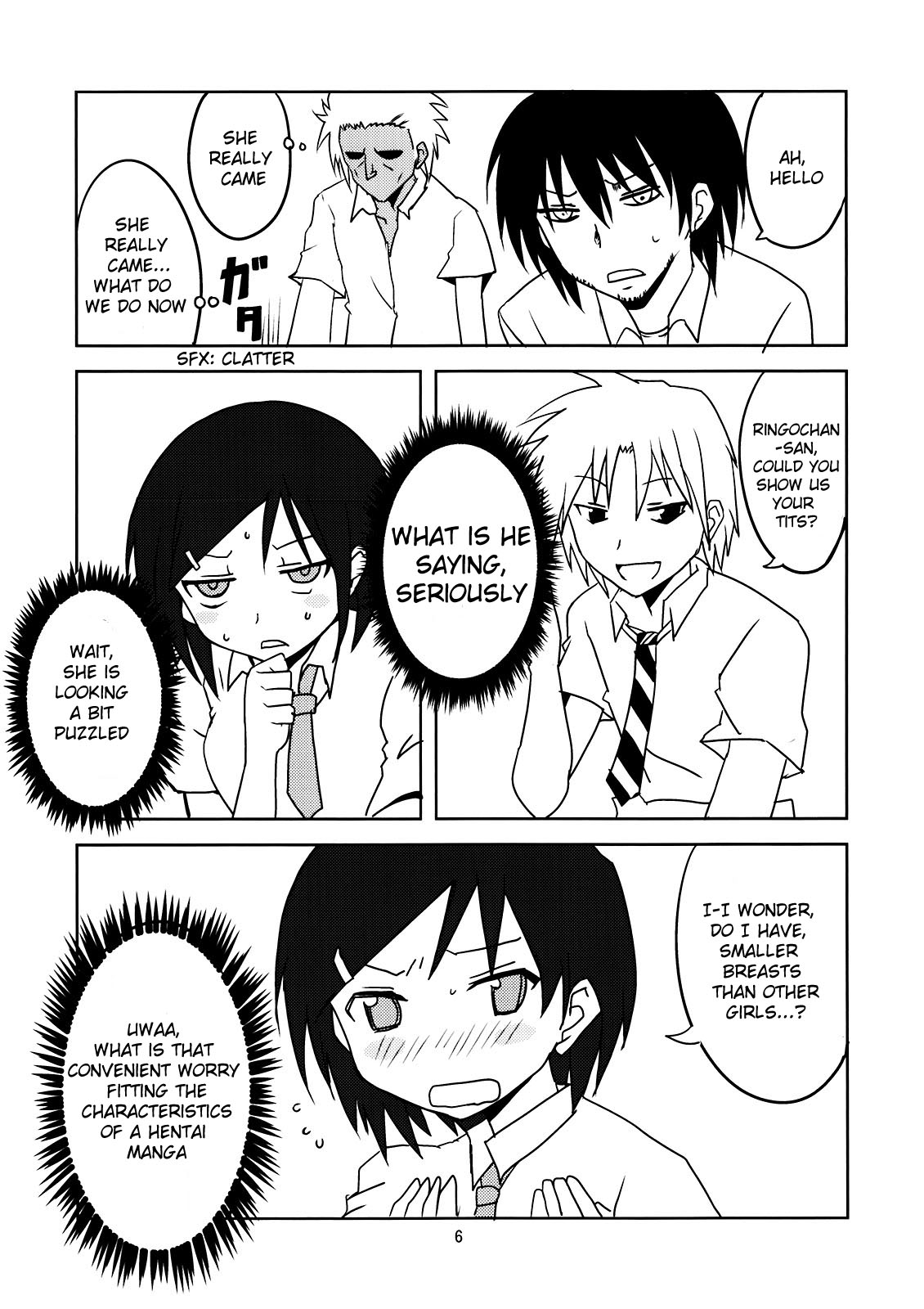 Joshikousei no Hinichijou page 6 full
