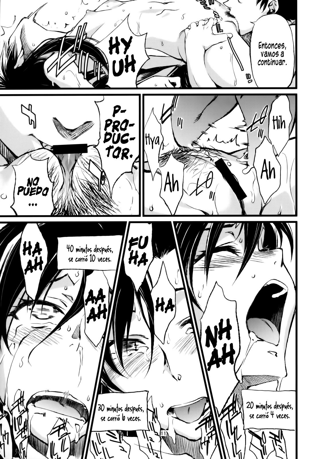 Haruka to Chihaya to Producer. | Haruka y Chihaya y el Productor   =P666HF= page 12 full