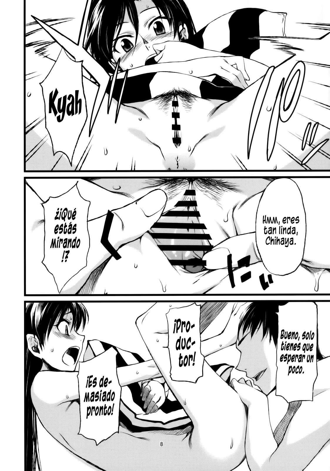 Haruka to Chihaya to Producer. | Haruka y Chihaya y el Productor   =P666HF= page 9 full