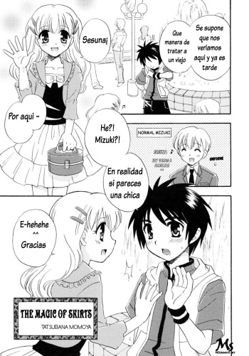 [Tachibana Momoya] Skirt no Mahou (Shounen Shikou 14 - Josou Special) [Spanish] [MegaShota] cover