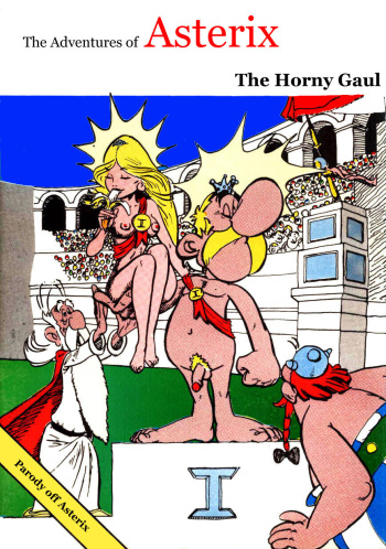 The adventures of Asterix - The Horny Gaul (english) cover