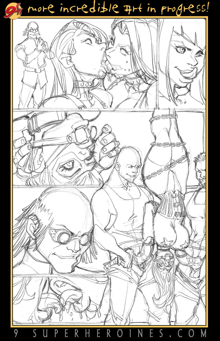 9 Superheroines - The Magazine #7 page 12 full