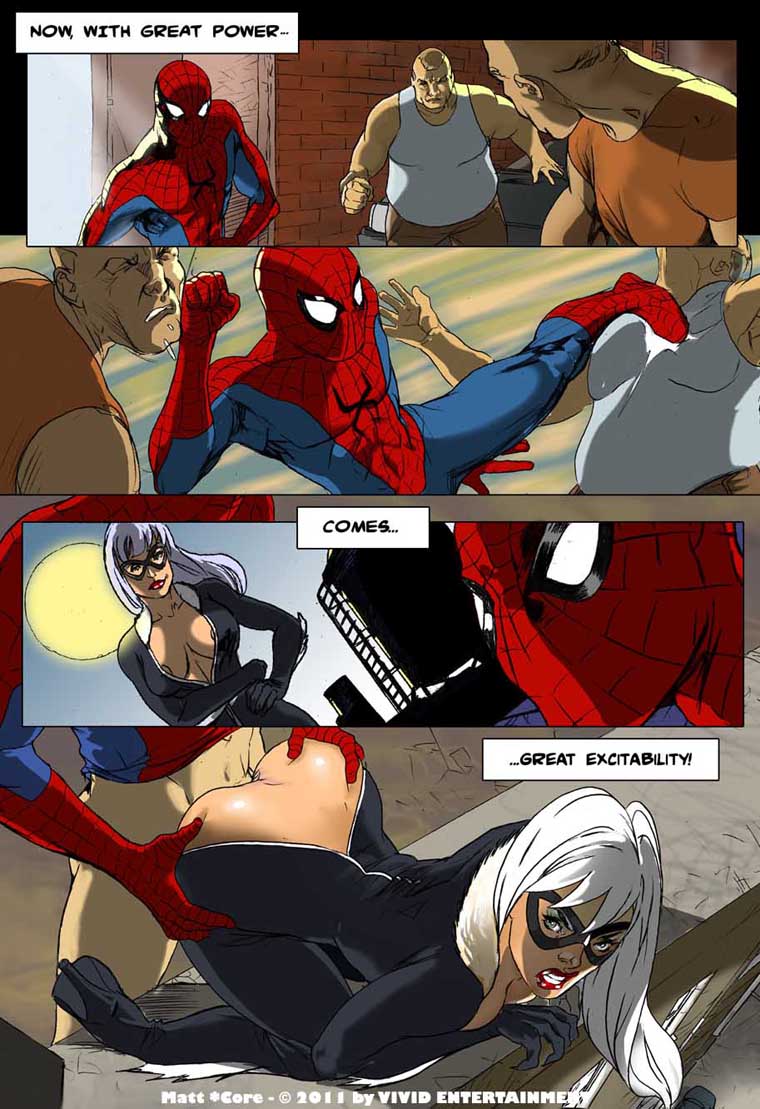 Spider-Man XXX page 6 full