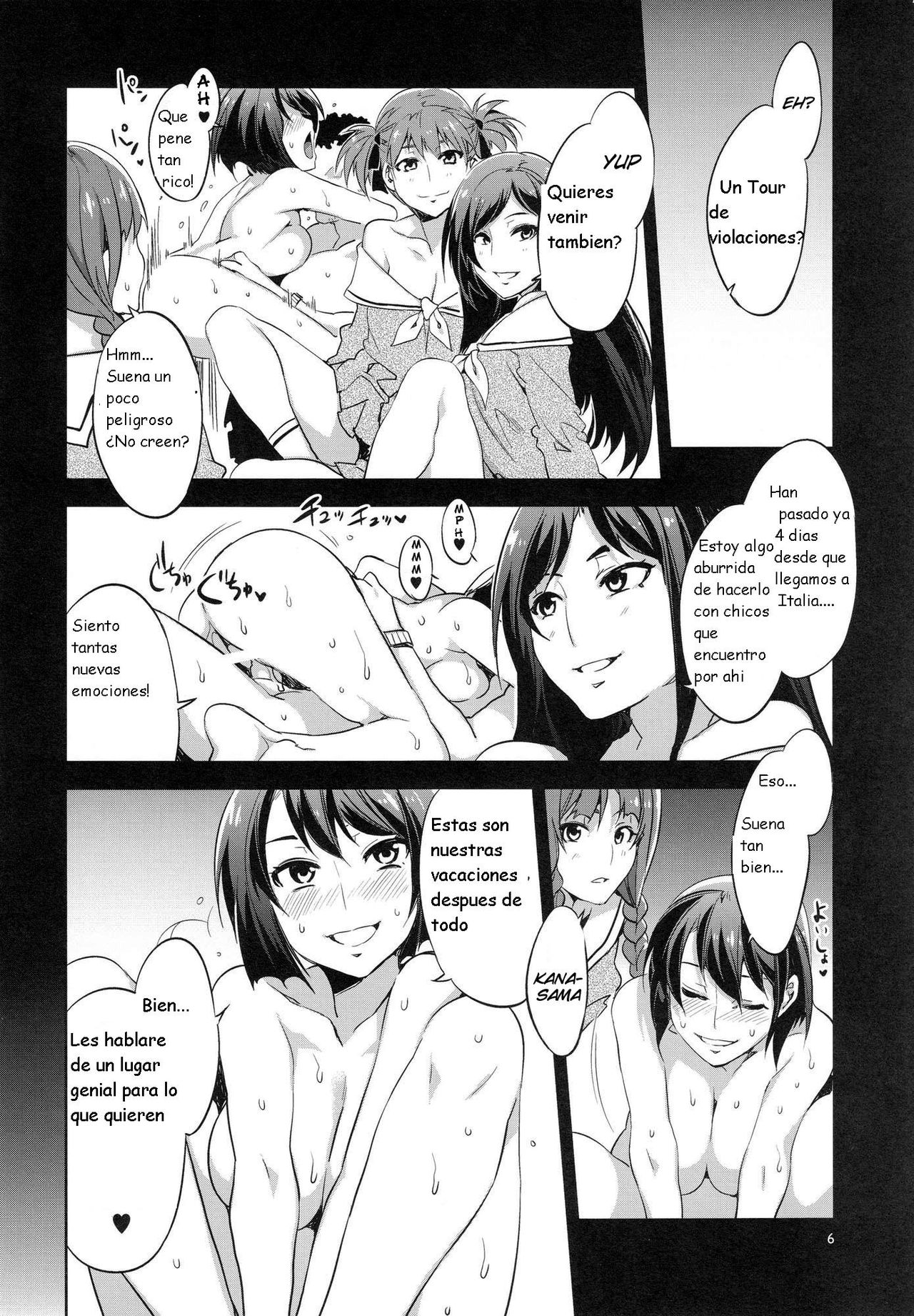 Maria-sama ga Miteru Baishun 5 - Fare L'amore! | Maria-sama Prostitution 5 page 7 full