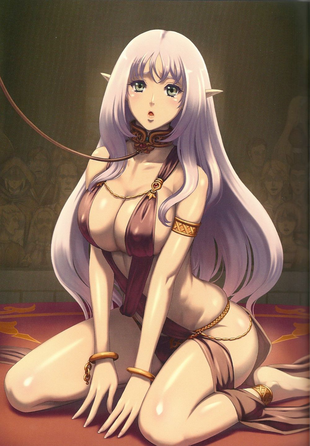 Queen's Blade Kanzen Haiboku Gashuu Vanquished Queens 2 page 6 full