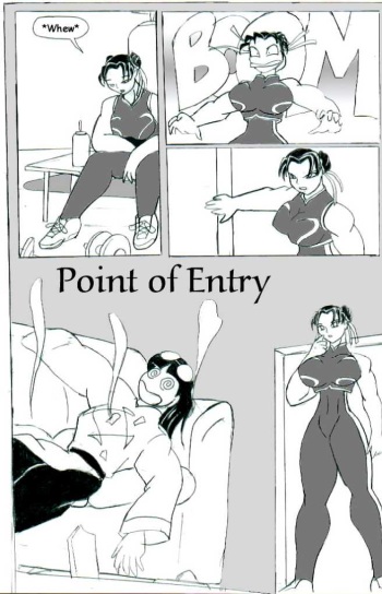 [Dreamweaver] Point of Entry: Ranma 1/2  vs Street Fighter cover
