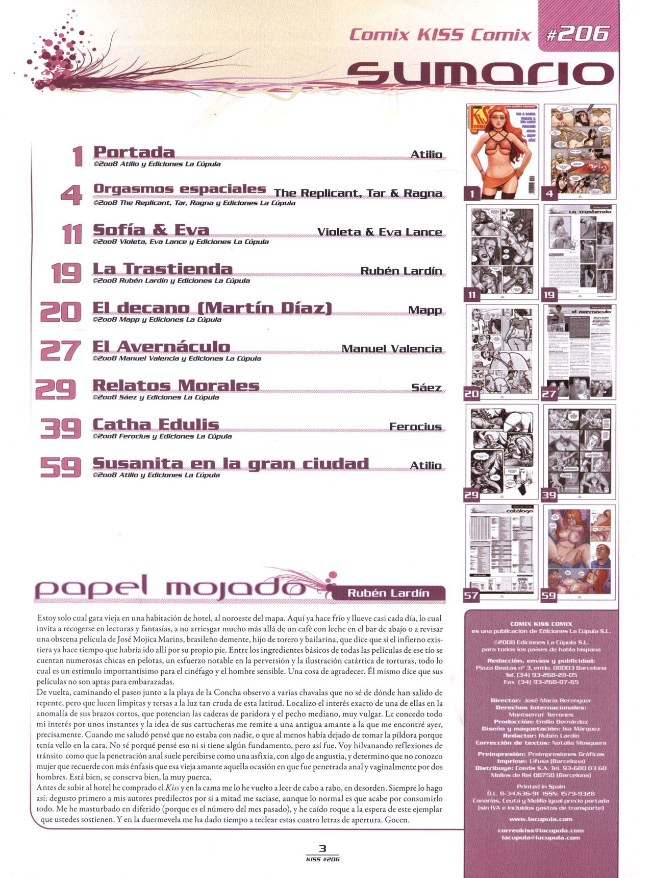 Kiss Comix #206 page 3 full
