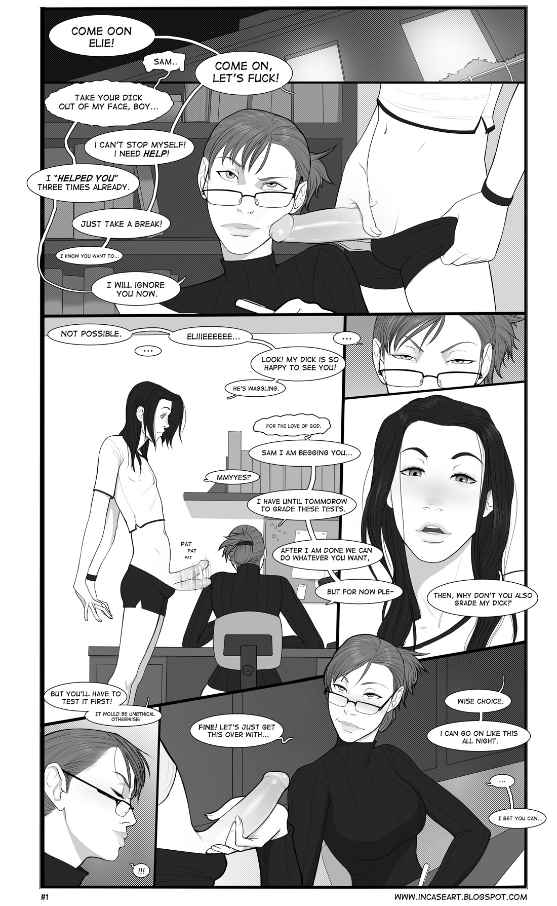 Short Comic page 1 full