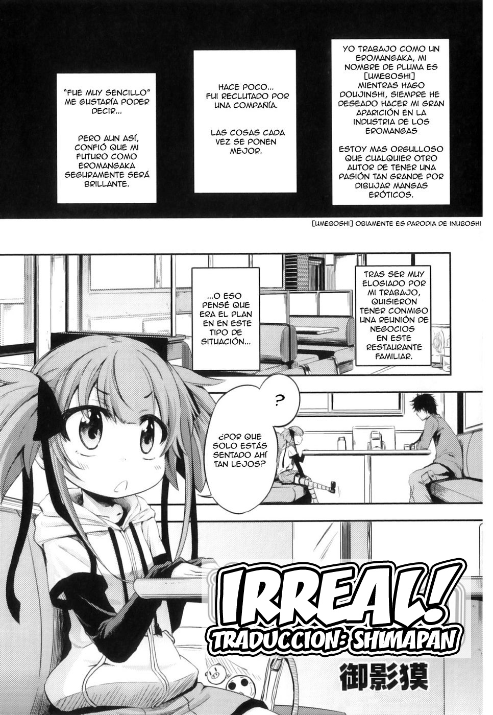 Irreal! page 1 full