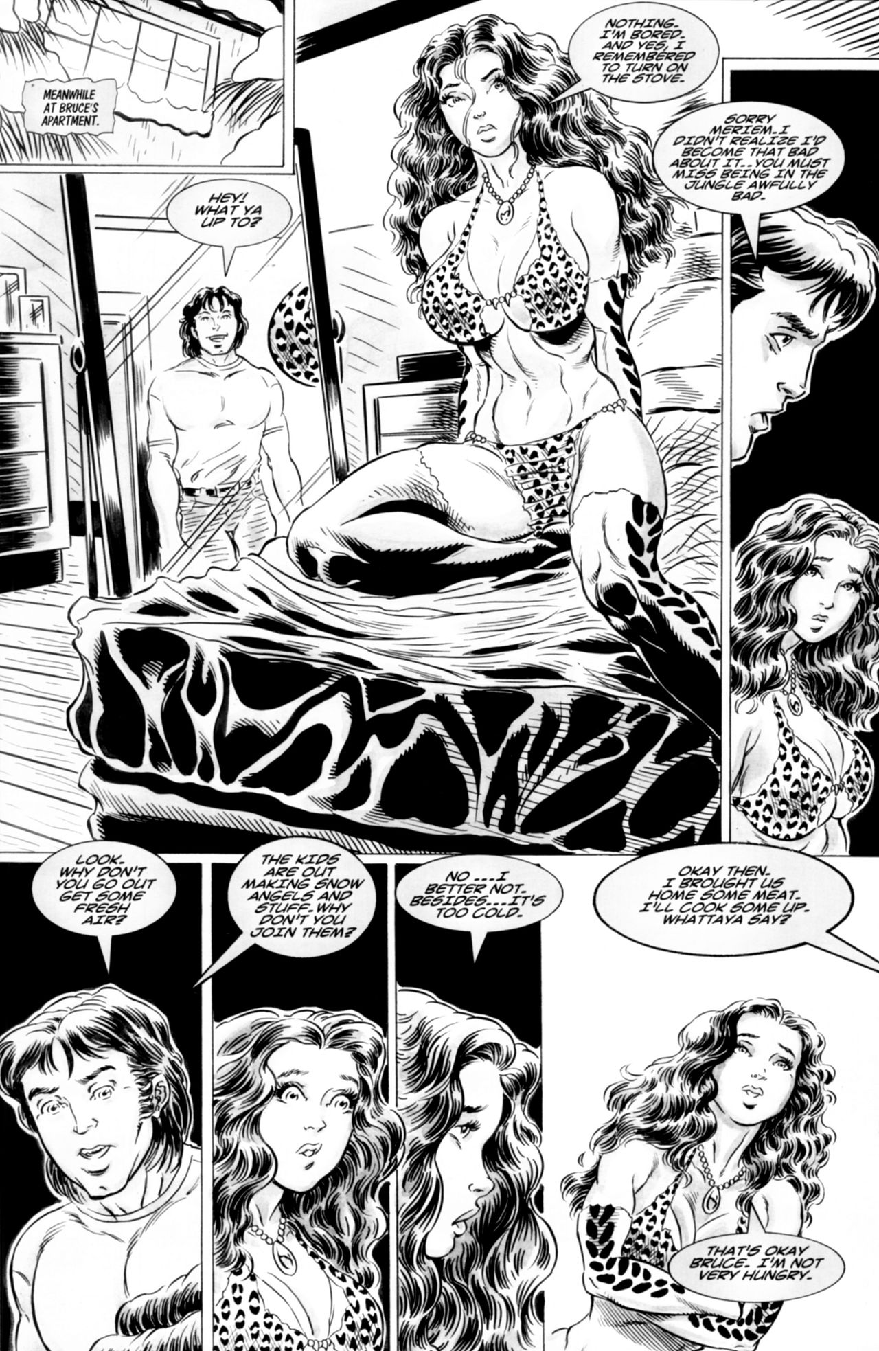 Cavewoman - Snow 03 page 4 full
