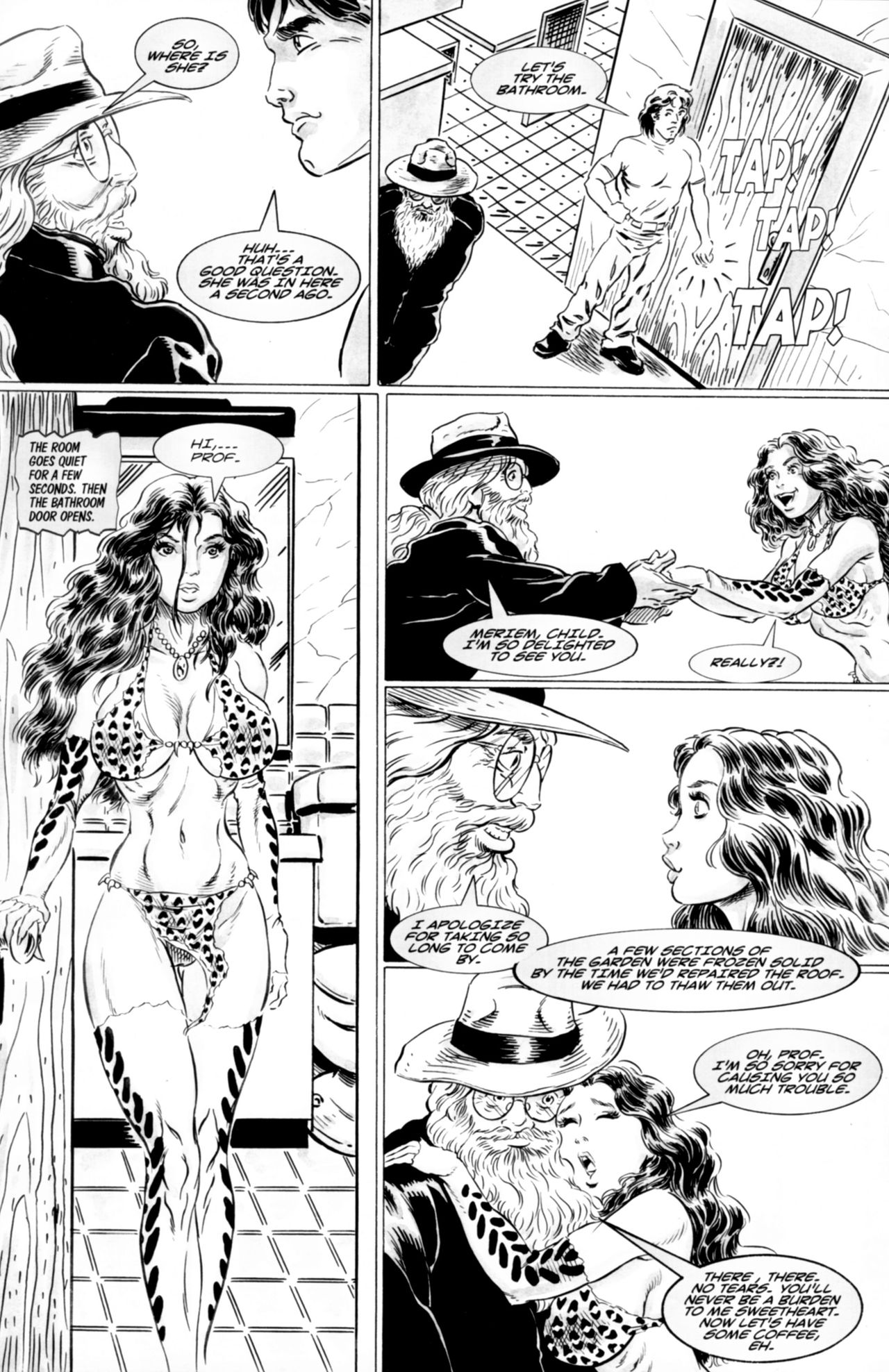 Cavewoman - Snow 03 page 6 full