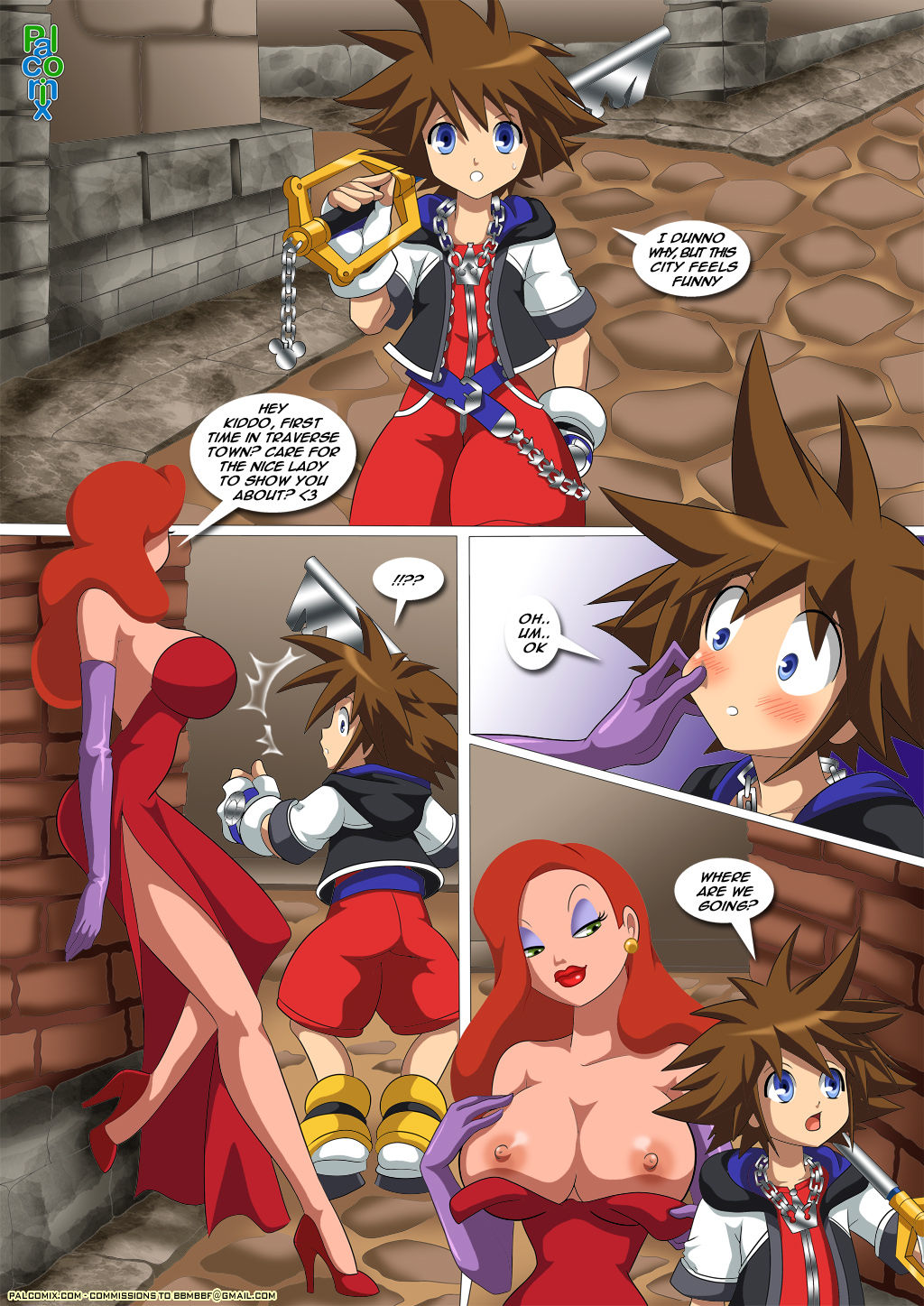 When Sora Meets Jessica... page 1 full