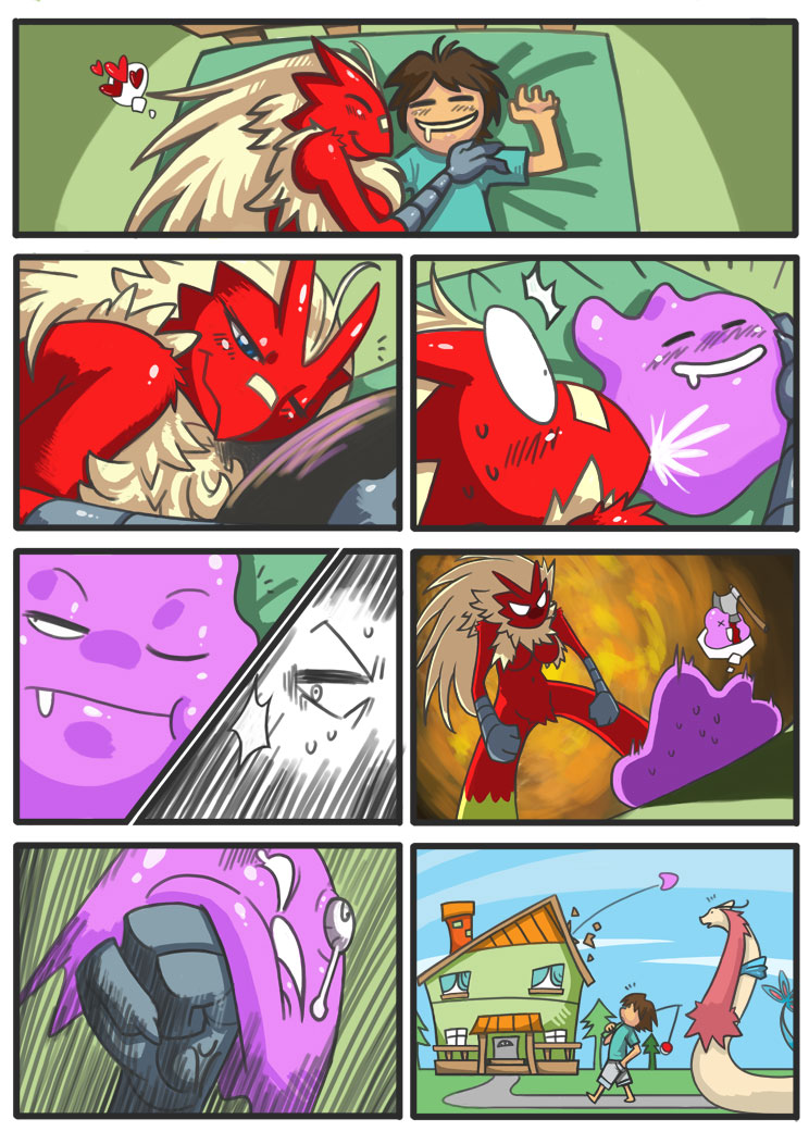 Blaziken and Trainer page 9 full