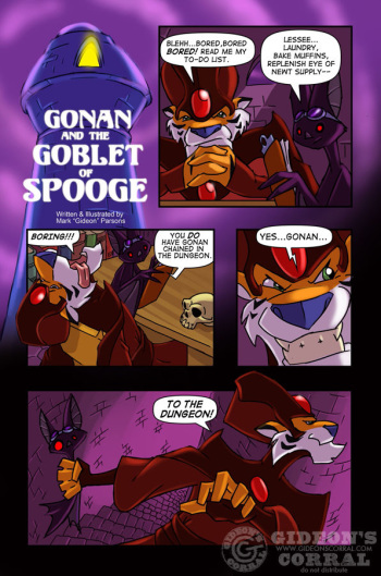 [Gideon] Gonan And The Goblet Of Spooge cover