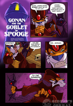 Gonan And The Goblet Of Spooge