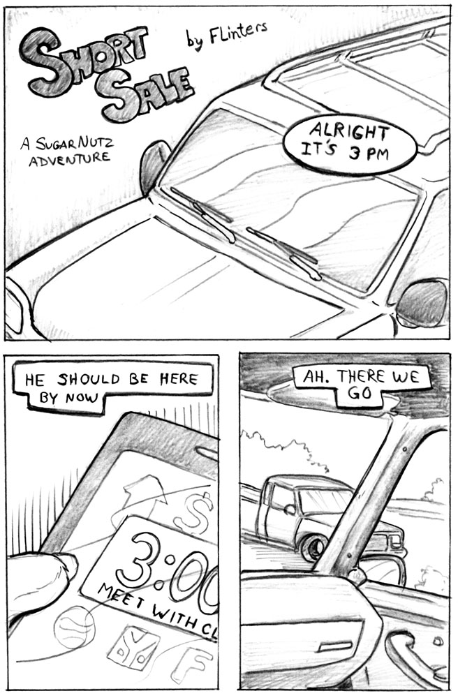 SugarNutz: Short Sale page 1 full