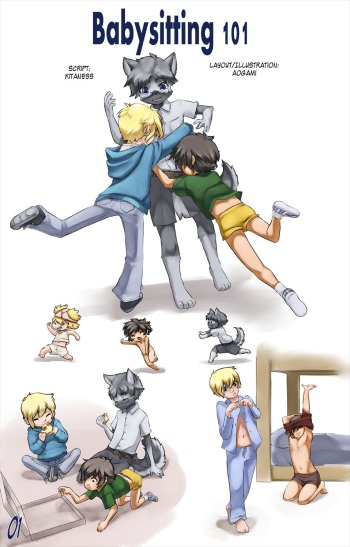 [Aogami]  Babysitting101 cover