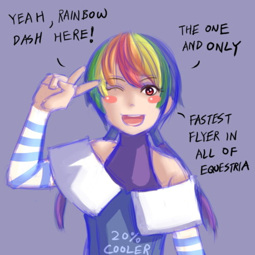 Rainbow Dash POV page 1 full