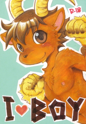 (C80) [KPTM'S (Kurotsuki Kyouto)] I Love BOY [English] [Burning Snow, Alsagoz] cover