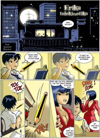 Erika  Telekinetika 1-8 by Ismael Ferrer (English Translation) cover