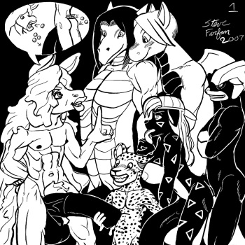 [Steve Farfan] Giant Cocks Cum Here cover