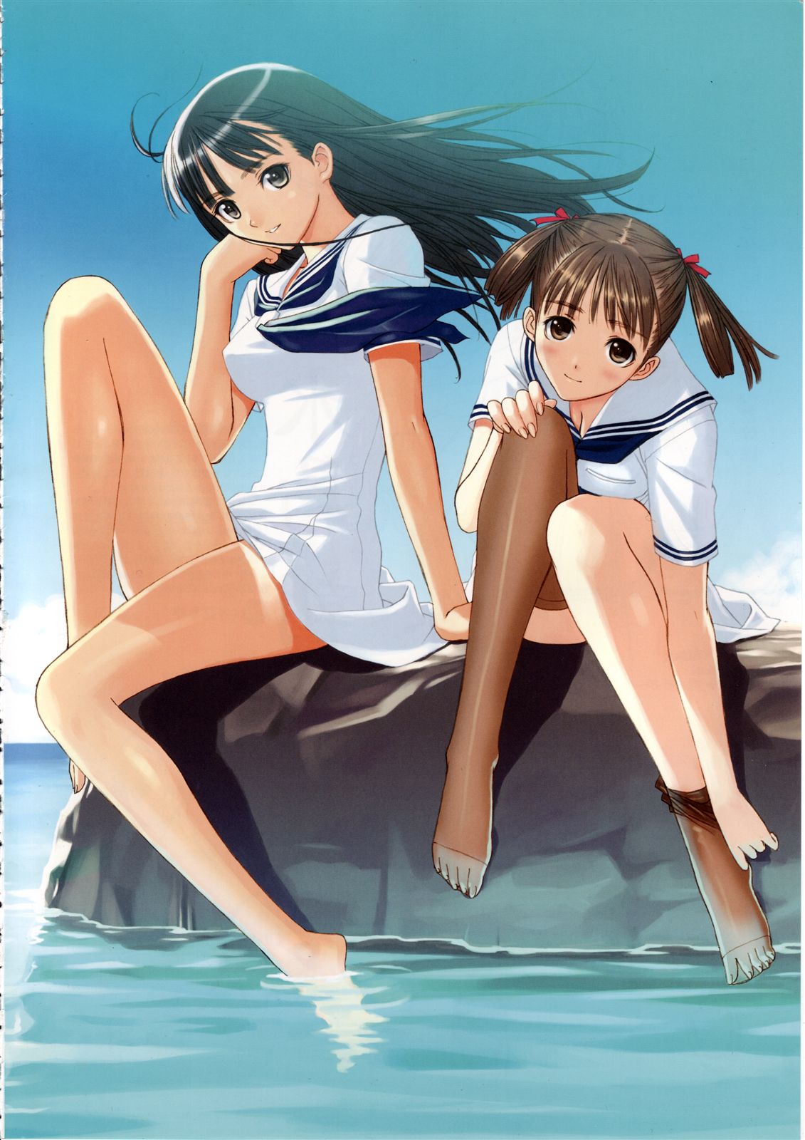 Tony Works Sora no Iro, Mizu no Iro / Shinshou Genmukan page 8 full