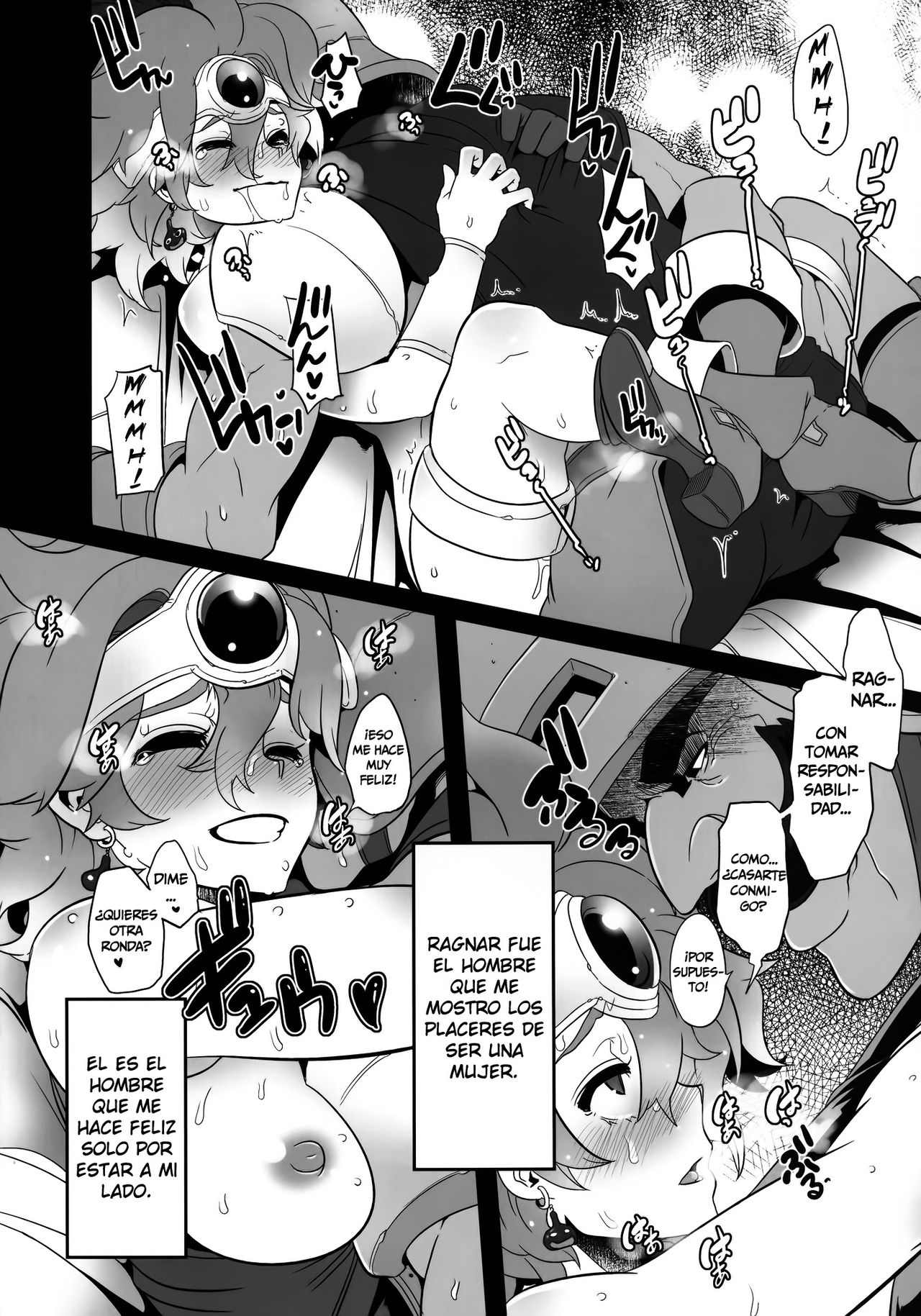 Basha no naka no Yuusha-sama | Heroina En La Carreta   =P666HF= page 12 full
