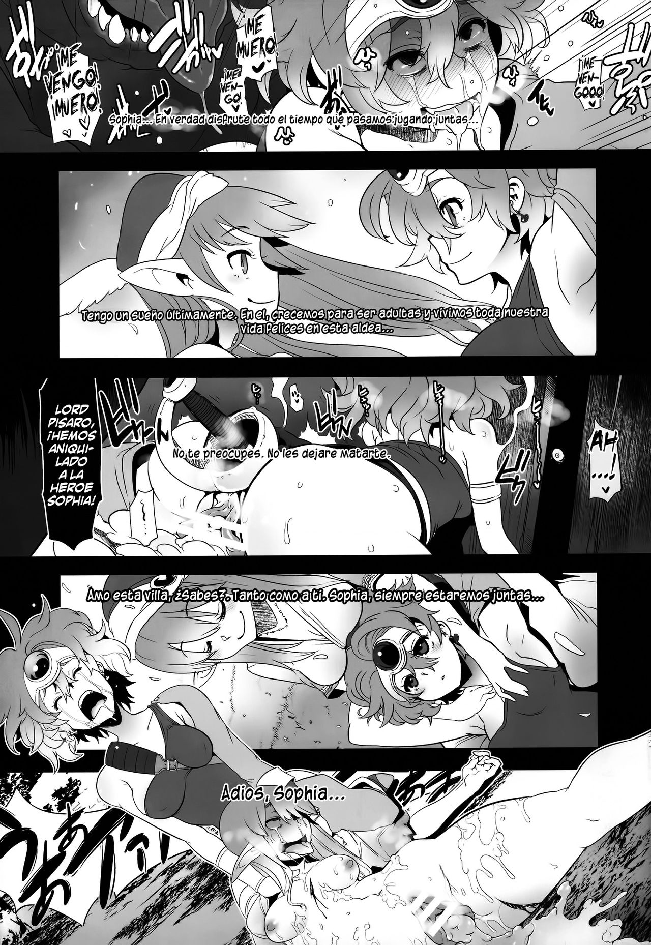 Basha no naka no Yuusha-sama | Heroina En La Carreta   =P666HF= page 3 full