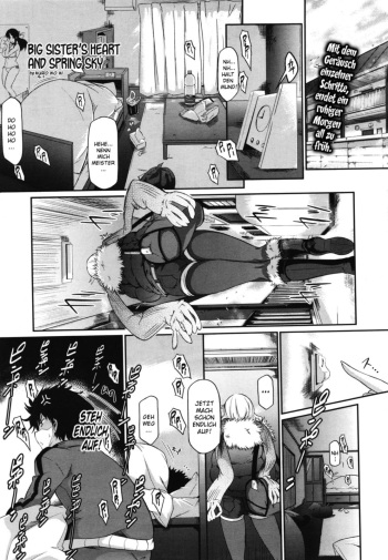 [Kuro no Miki] Aneki Kokoro to Haru no Sora | Big Sister's Heart and Spring Sky (COMIC Megastore 2011-09) [German] [SchmidtSST] cover