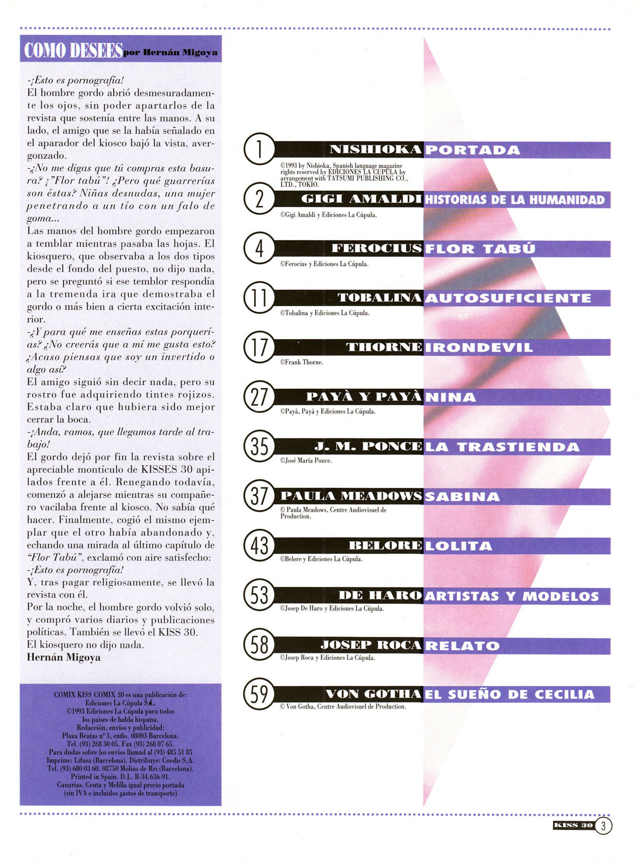 Kiss Comix #030 page 3 full
