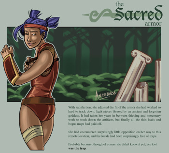 [Angrboda] The Sacred Armor cover
