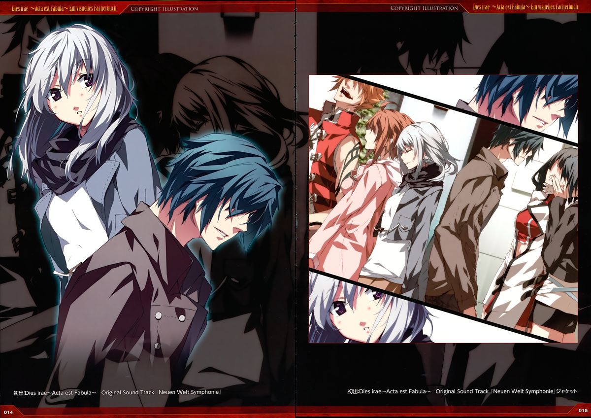 Dies irae Visual Fanbook - Red Book page 12 full