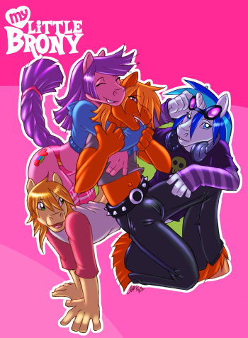 My Little Brony By Gideon cover