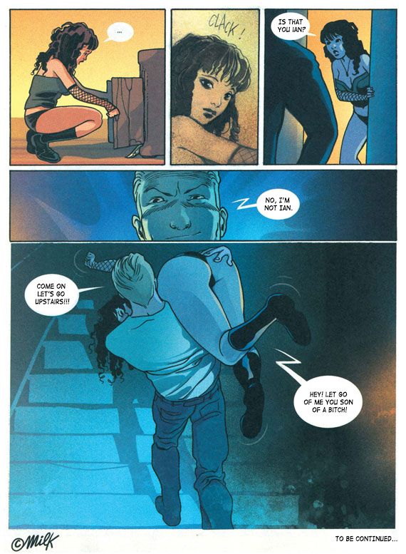 El Jueves - Pencomix - by Milk - Ana Morgana part 2- English Translation page 8 full