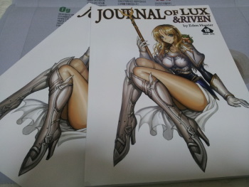 [LoL] Journal of Lux (Korean) cover