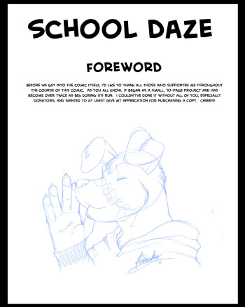 [Redrusker] School Daze cover