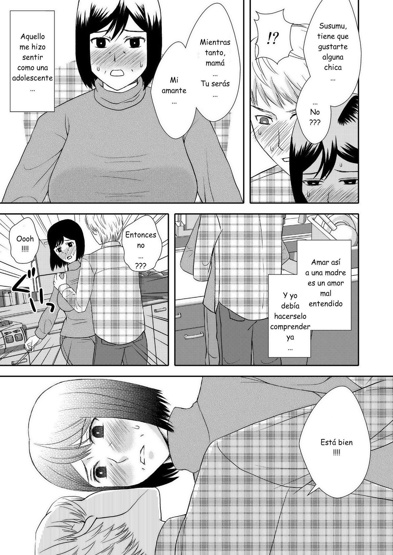 Kaasan to Koibito Seikatsu 1 | El amante de mama 01 page 7 full