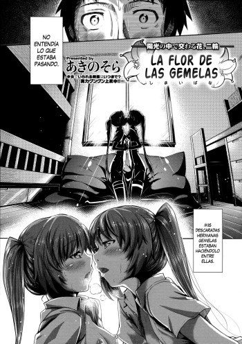 [Akino Sora] Shimai Hana | La Flor de las Gemelas (COMIC Megastore 2011-12) [Spanish] {H-Elite} cover