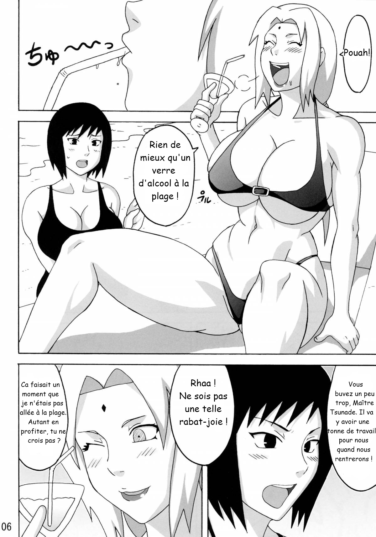 Tsunade no Insuiyoku | Tsunade's Obscene Beach page 7 full
