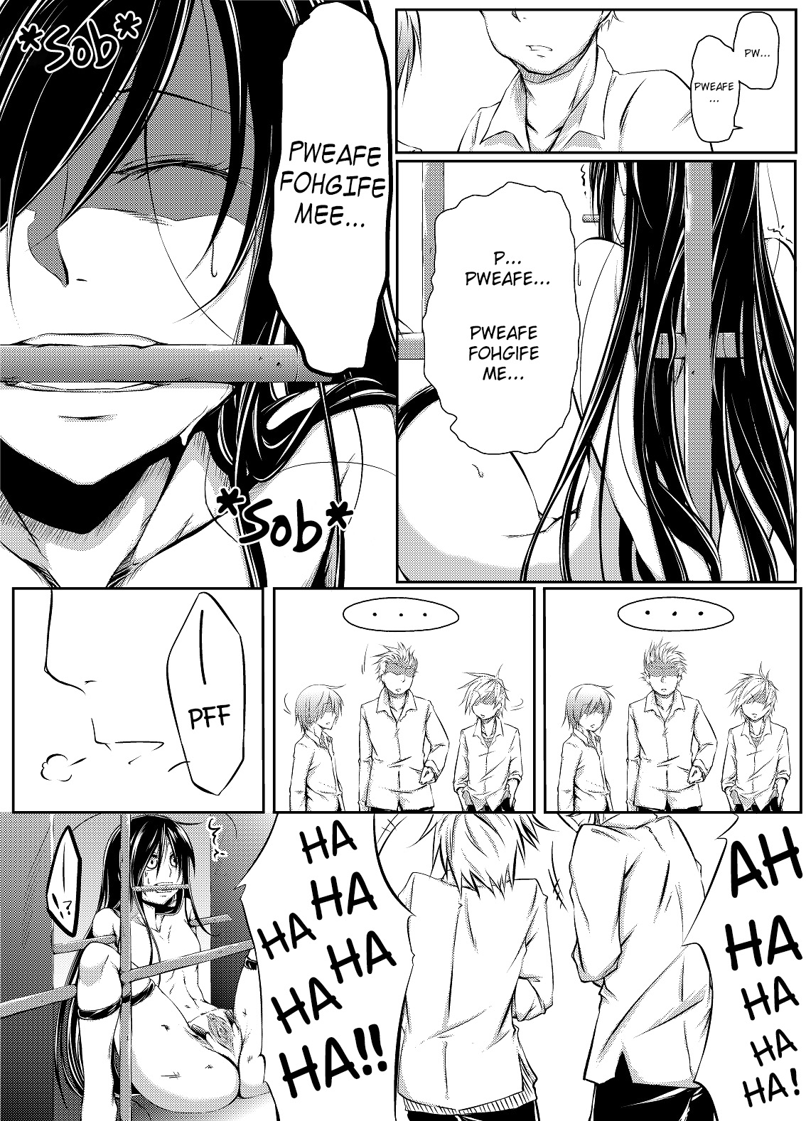 Kuroyukihime no Manko o Tada Hitasura ni Itamekkeru Manga   =LWB= page 12 full