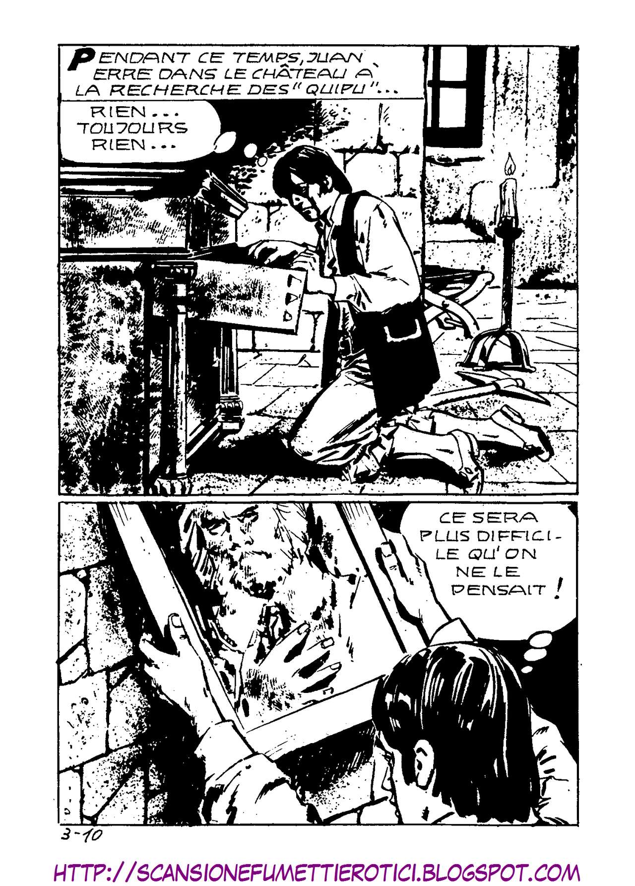 Incube N. 03  Le Secret Des Incas - French Adult Comics Vintage page 12 full