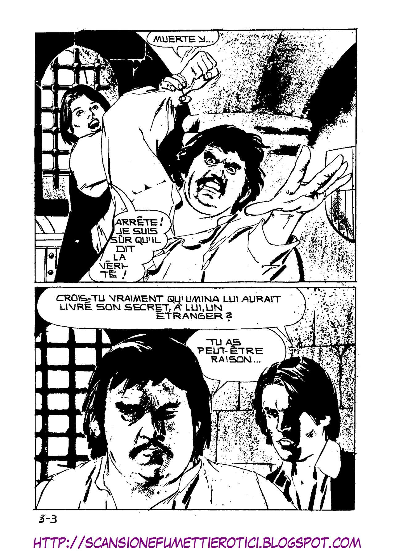 Incube N. 03  Le Secret Des Incas - French Adult Comics Vintage page 5 full