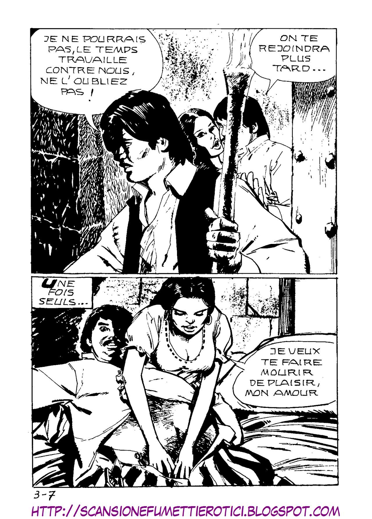 Incube N. 03  Le Secret Des Incas - French Adult Comics Vintage page 9 full