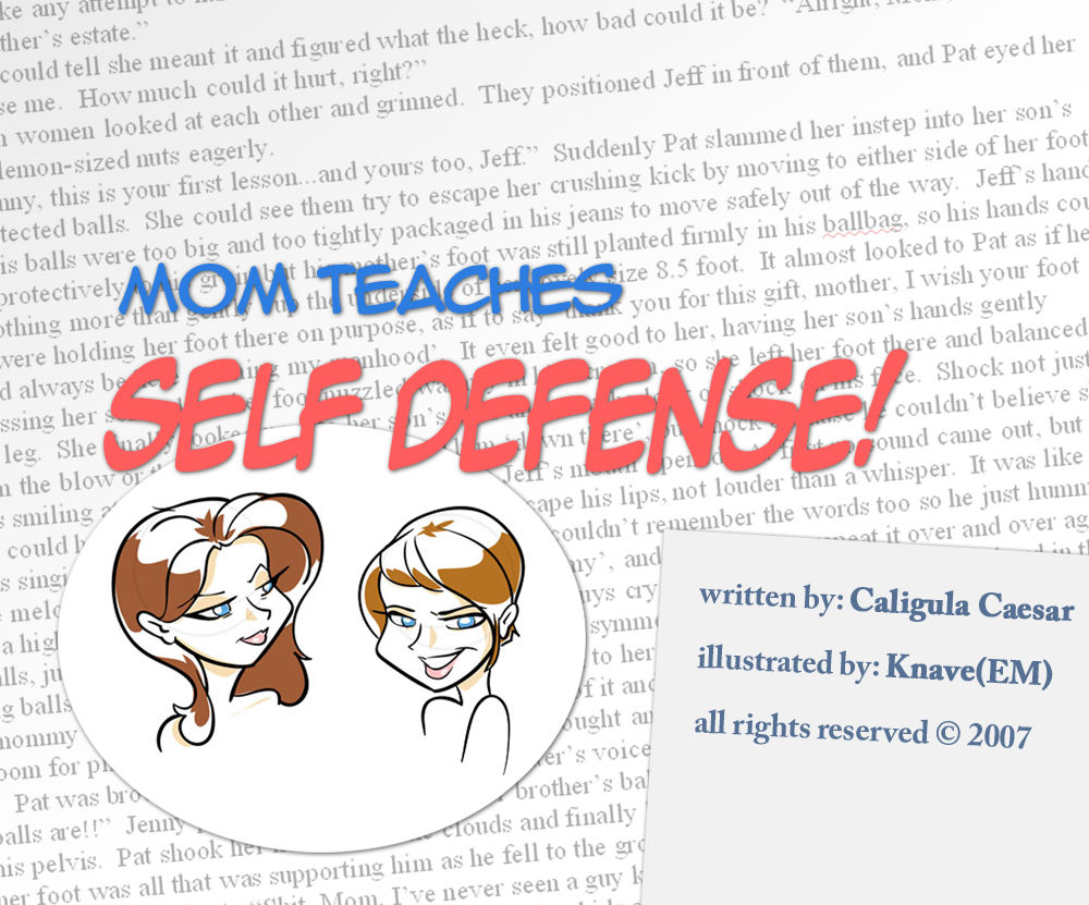 Mom Teaches Self-Defense page 1 full